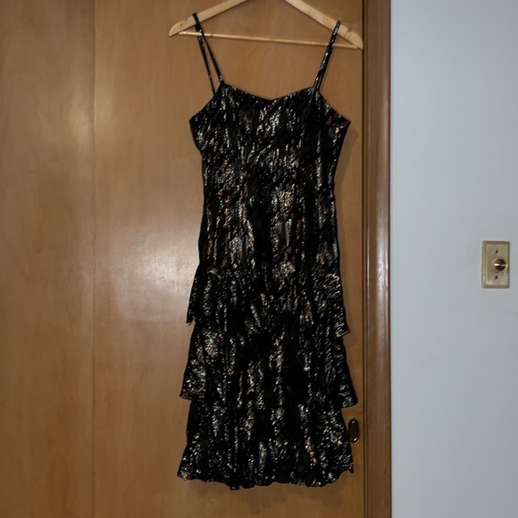 Vintage holiday silver and gold stunner - Picture 1 of 6